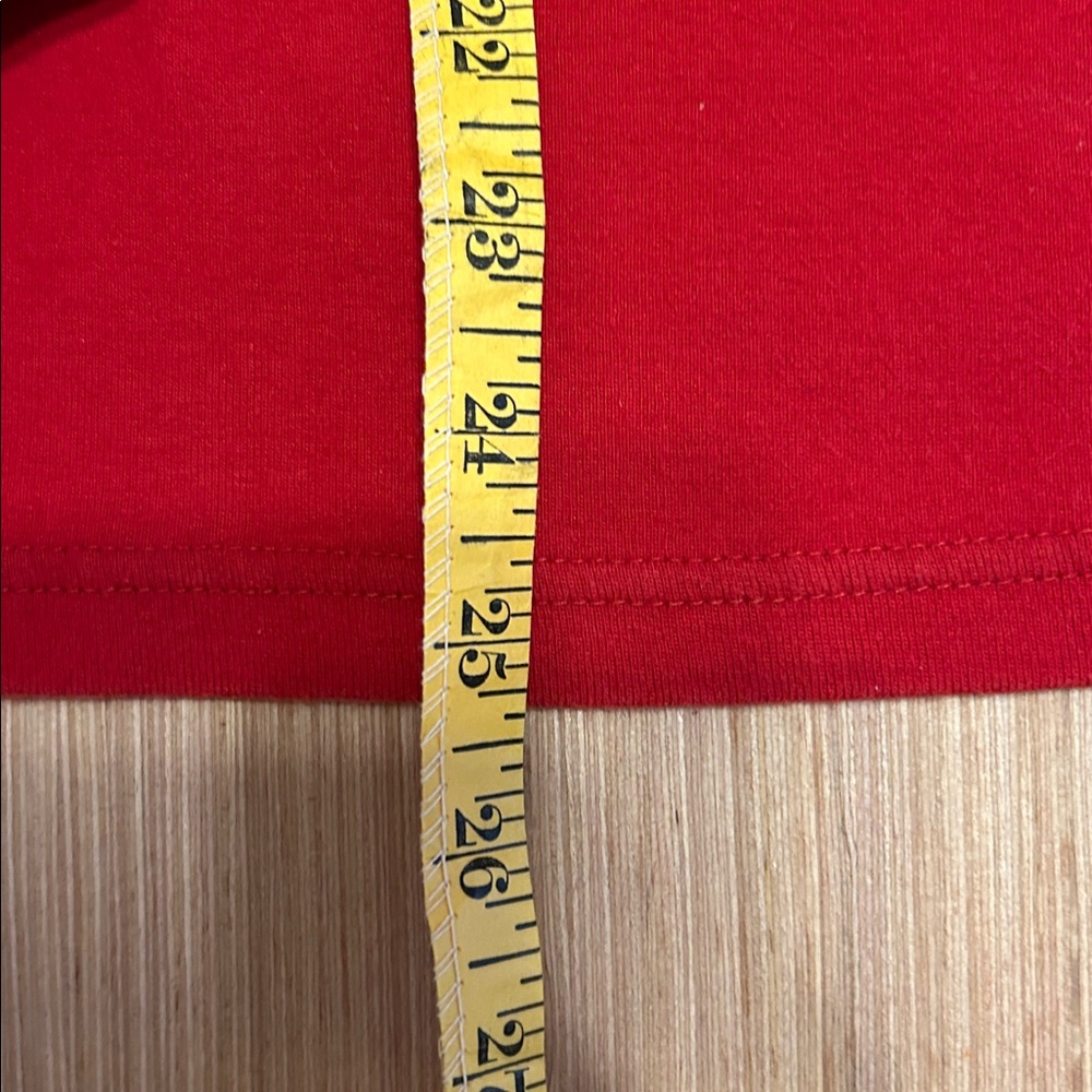 Women’s Converse One Star Red Shirt Size L - Picture 5 of 6
